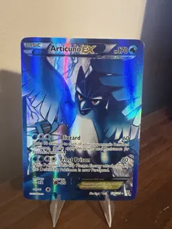 Articuno EX 132/135 Full Art Plasma Storm Pokemon Card Holo Mild Creasing - Image 1