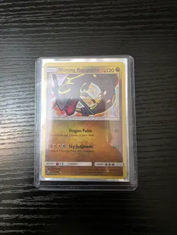 Pokemon TCG Shining Rayquaza Card Shining Legends 56/73 Holo Shiny *SHIPS FAST* - Image 1