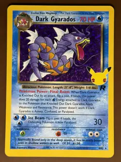 Dark Gyarados #8/82 Celebrations: Classic Collection Pokemon Card TCG - Image 1