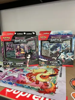 Pokemon TCG: Marnie & Steven Rival Battle Deck - 2 Pack bundle, New Sealed - Image 1