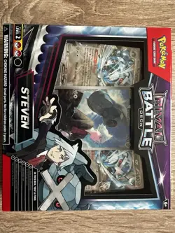 Pokemon TCG Rival Battle Deck Steven – Ready to Play – New Sealed - Image 1