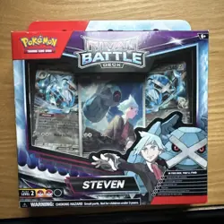 Pokemon TCG Rival Battle Deck Steven – Ready to Play – New Sealed - Image 1