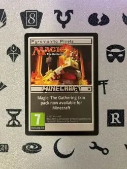 Pyromantic Pixels - Chandra *MINECRAFT PROMO* MODERATELY PLAYED *2B3* - Image 2