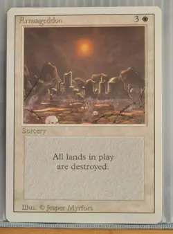 Mtg ARMAGEDDON NM Revised Edition -Argo- - Image 1