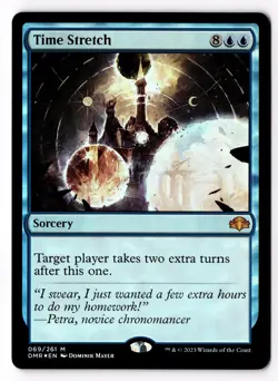 Time Stretch 69 Dominaria Remastered Foil NM - Image 1