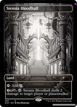 Stensia Bloodhall [SLD - 353] - NM [Foil] TCG MTG - Image 1