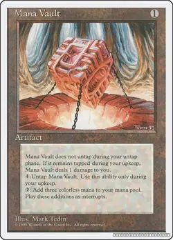 Mana Vault [4ED - 352] - HP [Normal] TCG MTG - Image 1