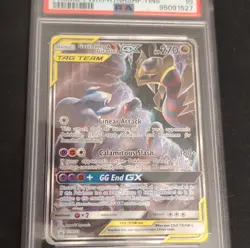 Pokemon Garchomp & Giratina GX TAG TEAM SM193 PSA 10 Promo Holo Card - Image 1