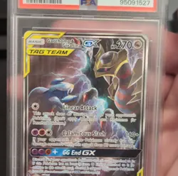 Pokemon Garchomp & Giratina GX TAG TEAM SM193 PSA 10 Promo Holo Card - Image 3
