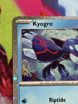 Pokemon Mega Evolution - #34/132 Kyogre Cosmos Holo - Image 2