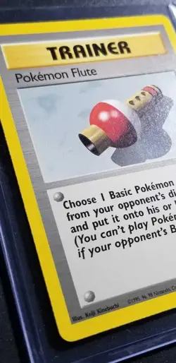 Pokemon Flute 086/102 Base Set Regular NM - Image 2