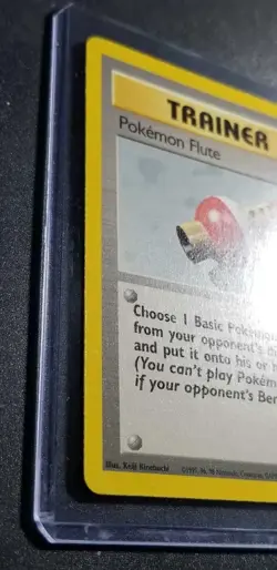 Pokemon Flute 086/102 Base Set Regular NM - Image 4