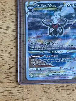 2023 Pokemon Darkrai VSTAR Ultra Rare Crown Zenith Galarian Gallery GG50/GG70 - Image 5