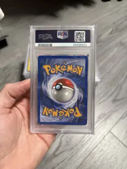 2001 Pokemon Black Star Smeargle #32 Promo Pokemon League PSA 9 - Image 2