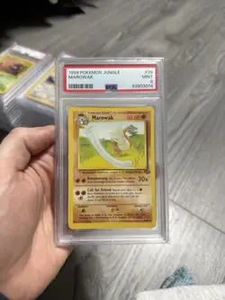 Pokemon 1999 Jungle Marowak #39 PSA 9 - Image 1