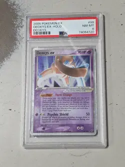 2005 Pokemon EX Deoxys EX Holo #99 PSA 8 - Image 1
