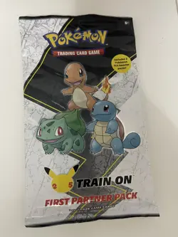 Pokemon Celebrations First Partner Kanto Pack 3 Jumbo 2 Boosters New Sealed - Image 1