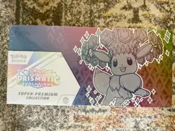Pokemon Scarlet & Violet Prismatic Evolutions Super-Premium Collection Box Eevee - Image 1