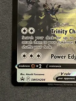 Pokemon Sword & Shield Arceus V SWSH204 Black Star Promo NM - Image 2