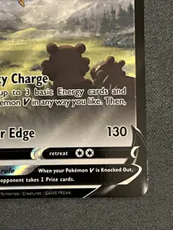 Pokemon Sword & Shield Arceus V SWSH204 Black Star Promo NM - Image 3