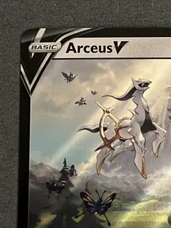 Pokemon Sword & Shield Arceus V SWSH204 Black Star Promo NM - Image 5