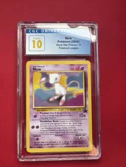 🔥🔥2000 Pokemon Black Star Promo MEW #8 CGC Pristine 10 GEM MINT🔥🔥 - Image 1