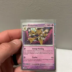 Pokemon TWM Alakazam 082/167 Cosmos Holo EXCLUSIVE Surging Sparks Blister - Image 4