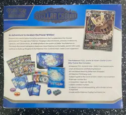 Pokemon TCG Stellar Crown ETB Elite Trainer Box - Brand New Sealed ✅ - Image 3