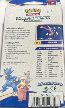 Pokemon TCG | XY BREAKpoint | Wave Slasher Theme Deck, Greninja - Image 3