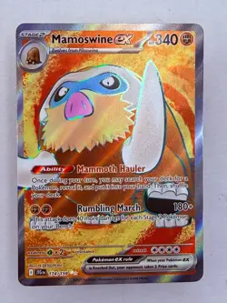 MAMOSWINE EX - 174/159 - Journey Together - POKEMON NM/M - Image 1