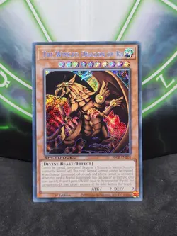 Yugioh The Winged Dragon of Ra SBCB-EN203 Secret Rare 1st Edition NM - Image 1
