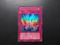 Yugioh - Torrential Tribute LON-025 Ultra Rare 1st Edition - Image 1