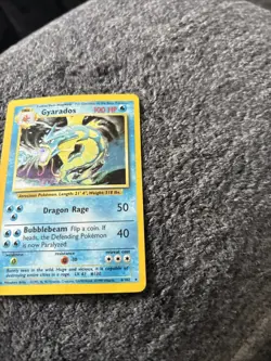 Pokemon TCG Gyarados Holo Rare Unlimited Base Set 6/102 HP - Image 5