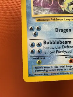 Gyarados 6/102 Holo Rare Pokemon 1999 Unlimited Base Set HP - Image 4