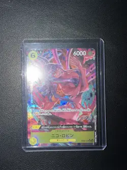 One Piece TCG Nico Robin OP09-107 R Karte Alt Art Japanisch - Image 1