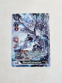 Metallicdramon EX3-053 Draconic Roar (SR Alt Art) Digimon Card - Image 1