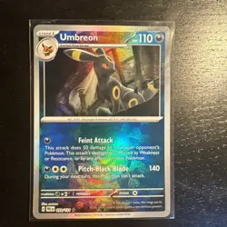 Pokemon Umbreon Pokeball Reverse Holo Card 059/131 Prismatic Evolutions - Image 1