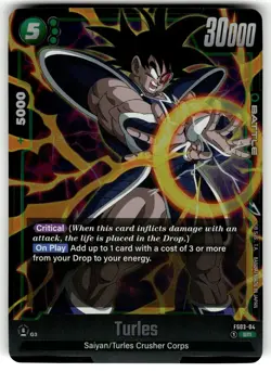 Turles FS03-04 SR Dragon Ball Fusion World Super Card - Image 1