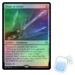 FOIL BLADE OF SELVES Commander Legends: Battle For Baldur's Gate Magic MTG CARD - Image 1