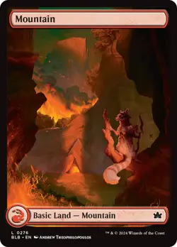 Mountain (0276) [Bloomburrow] Lightly Played - Image 1