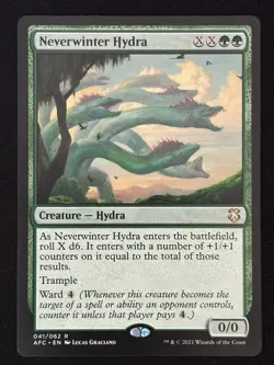 1x MTG Neverwinter Hydra - Commander: Adventures in the Forgotten Realms (AFC) - Image 1