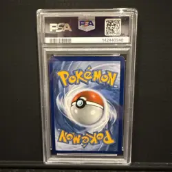 PSA 7 Reshiram & Zekrom GX Tag Team 222/236 Pokemon Sun & Moon Cosmic Eclipse - Image 2