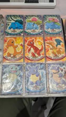 Pokemon 210+ Topps Collection -Full Series 1 & 2 - Series 3 - Charmander Binder - Image 3