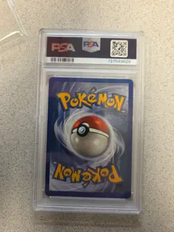 1999 POKEMON JUNGLE #12 VAPOREON-HOLO PSA 8 - Image 2