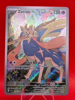 ZACIAN 100/094 ILLUSTRATION RARE PHANTASMAL FLAMES POKEMON NM/M ZACIAN - Image 1