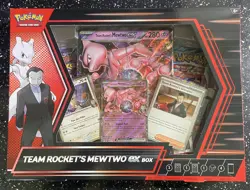 Pokemon TCG - Team Rocket’s Mewtwo Ex Box | BRAND NEW SEALED - Image 1