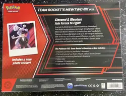 Pokemon TCG - Team Rocket’s Mewtwo Ex Box | BRAND NEW SEALED - Image 2