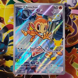 Pokemon TCG - Chimchar - First Partner Illustration Promo 041 30th Anniversary - Image 3