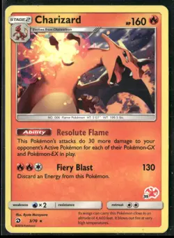 ✰ CHARIZARD (LET'S PLAY, EEVEE!) 3/070 RARE DECK EXCLUSIVES POKEMON ✰ MP - Image 2