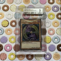 BGS 9 Mint Yugioh 2023 Dark Magician Secret Rare Streets Of Battle City - Image 1